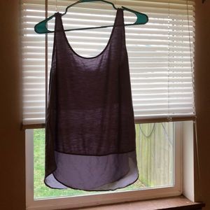 Lilac tank blouse women’s